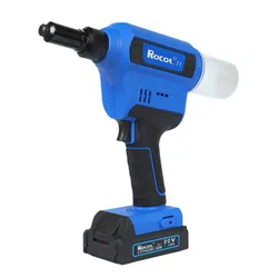 Furadeira de Rebites de Grau Industrial Rl-T1 Ferramenta de Rebitagem Manual Totalmente Automática com Bateria de Lítio Carregamento Rápido 2.4-6.4mm