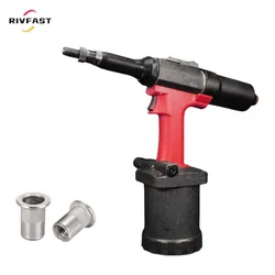 Máquina de Inserção de Porca Rebitada de Alto Desempenho Riv7120 para M3-M12 Ferramenta Pneumática de Porca Rebitada para Rivnut Cego