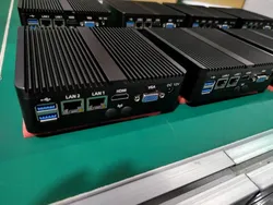 Mini-PC-Computer Intel J1900 Quad-Core OEM, kleiner Box-PC ohne Lüfter, Mini-Computer