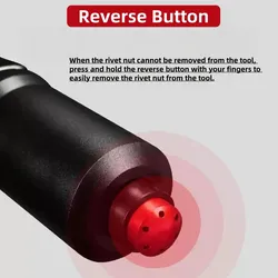 Máquina de Inserção de Porca Rebitada de Alto Desempenho Riv7120 para M3-M12 Ferramenta Pneumática de Porca Rebitada para Rivnut Cego