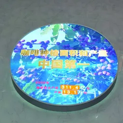 P1 Außenkreisförmiger LED-Videobildschirm Bogen-LED-Kreisbildschirm 360 Gradbogen-LED-Werbescreen LED-Anzeige