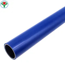 Hardware Od 28mm Tubo de Aço Revestido de Plástico para Sistema de Prateleira de Armazenamento, Prateleira de Fluxo, Junta de Tubo