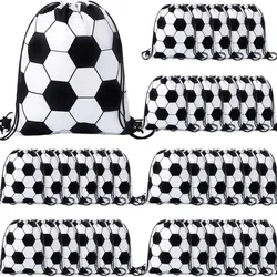 Massenfußball-Zugband-Thermotransfer-Logo-Polyester-Rucksack-Zugtaschen
