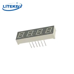 0.56 인치 4 숫자 7 직사각형 세그먼트 LED 시계 디스플레이
