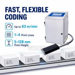T600 Online Dod Großformat-Tintenstrahldrucker mit Encoder und Photocellensensor für die Produktionslinie