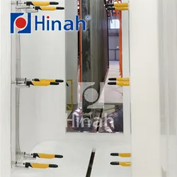 Cabina di verniciatura a polvere per linea di verniciatura a polvere