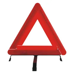 Triangolo di segnalazione riflettente Segnale triangolare luminoso di avvertimento