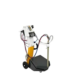 Schnellwechsel-Elektrostatik-Pulverbeschichtungsmaschine