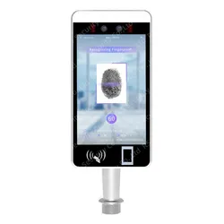 Software de Gestão Web Tablet Android WiFi Módulo de Reconhecimento Facial Máquina de Reconhecimento Facial para Presença