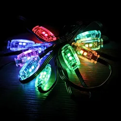 Cortina de Luz de Pixel LED RGB Colorida com Controle