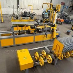 Vollautomatische Drahtgeflechtmaschine mit zwei Drahttypen für Maschendrahtzaunmaschine
