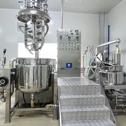 Máquina de Fazer Creme Dental Emulsificador Homogeneizador Máquina de Mistura a Vácuo