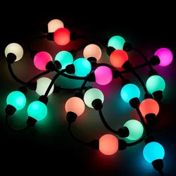 Verstellbarer Farb-RGB-Pixel-String-Vorhang-LED 3D Ball