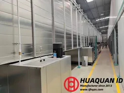 Macchina per spruzzatura di rivestimento sistema di linea di rivestimento a polvere