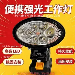 12W Batteriebetriebene tragbare LED-Arbeitsleuchte, Hand-Taschenlampe