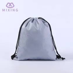 Werbe-OEM wiederverwendbarer Zugbeutel 600d Polyester Tasche mit individuellem Druck