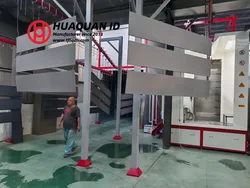 Pulverbeschichtungsmaschine mit integriertem Pulverbeschichtungspumpe und Venturi-System