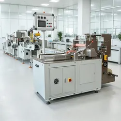 Sistema Avançado de Produção de Lenços com Recursos Inovadores para Eficiência