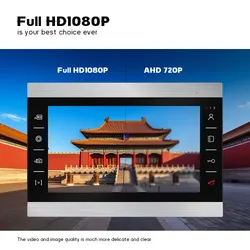 Bộ chuông cửa camera liên lạc màn hình IPS thông minh Tuya 10inch với hệ thống Linux