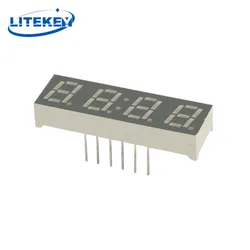 0.56 인치 4 숫자 7 직사각형 세그먼트 LED 시계 디스플레이
