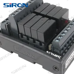 Módulo de Relé PLC Siron Y441 Tipo de Base Larga 8-Digit Módulo de Relé de Sinal