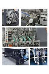 Automatische Faltkarton Klebemaschine Kartonagenherstellungsmaschine