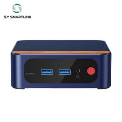 Mini PC de Tamanho Pequeno CPU Intel Série N Múltiplas Interfaces USB RJ45 Computador Mini para Escritório Recepção de Hotel