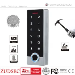 Sistema di accesso autonomo RFID impermeabile per il controllo di sicurezza all'ingresso