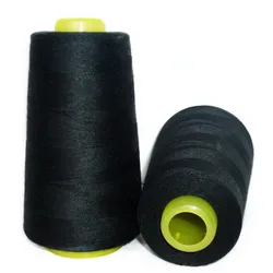 202 Premium Polyester Nähgarn 3000 Yards Lock Edge Linie Flachwagen Linie Pagodenlinie Nähmaschinen-Garn
