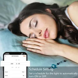 Luz de painel LED embutida redonda RGB com controle de aplicativo, mudança de cor, WiFi, lâmpada inteligente, controle por voz Alexa, luz de downlight