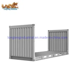 40FT Flachgestellcontainer mit faltbaren Pfosten