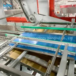 Máquina Formadora de Caixas com Fundo Automático, Máquina de Montagem de Caixas, Máquina de Envoltório de Filme, Máquina de Selagem, Embalagem de Máquinas para Caixa de Papelão