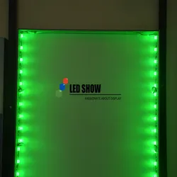 Módulo de letreiro LED multicolorido RGB colorido controlado por DMX para publicidade em caixas de luz