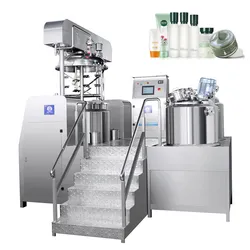 Productielijn voor het maken van machinecosmetica, pasta, crème, tandpasta, homogenisator, mengapparatuur, zeepmaakmachine