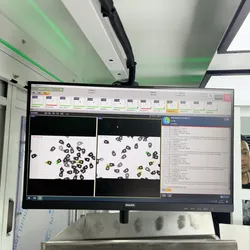 Maschinenhandbeladung Hardwareteile optische Sortiermaschine hochpräzise CCD visuelle Inspektionsausrüstung