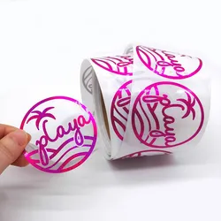Impressão de Etiquetas UV Etiqueta Personalizada Impressão de Adesivo de Papel Vinil PVC