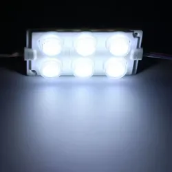 DC12V 24V 6 LEDs Hochleistungs-SMD 2835 LED-Injektionsmodul Werbe-LED-Schildmodul