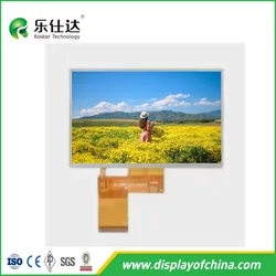 4.3 인치 IPS Rtp TFT LCD 디스플레이 화면과 800*480 해상도