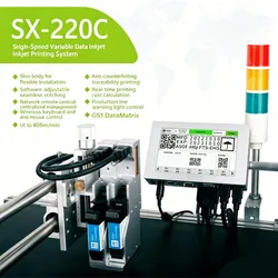 Máy in phun công nghiệp 406m/Min Máy mã hóa Tij độ phân giải cao