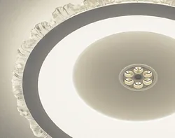 Lâmpada de Teto com Tecnologia de Luz Refletida Controle Inteligente de Dimming e Temperatura de Cor