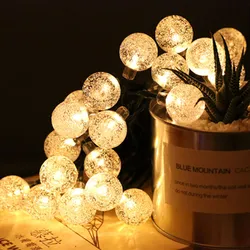 LED Solarlicht Innenhof Wasserdicht Dekorative Lichterkette