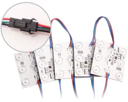 Mô-đun đăng nhập LED nhiều màu RGB có công suất cao, nhiều màu Đèn trần quảng cáo Quảng cáo hộp