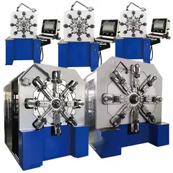 Máquina de formación de resortes de torsión de clip, máquina automática de sujeción de resortes, máquina formadora de resortes