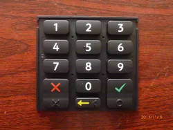 Controle de Sensação Suave Controle de Teclas Sobreposição Botão de Silicone Borracha Teclado