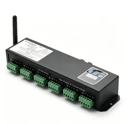 DC12/24V 4 Port DMX Sub-Steuerdecoder Unterstützung Adressleitung Differenzsignal