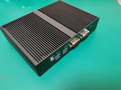 Lüfterloses Embedded Barebone-System Intel Quad-Core J4125 Mini-PC, Mini-Computer
