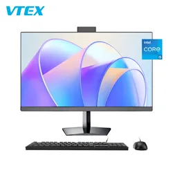 คอมพิวเตอร์เซ็ตพีซีแบบออลอินวัน 23.8 นิ้ว เดสก์ท็อปพีซีแบบออลอินวัน