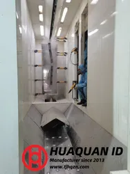 Macchina per la spruzzatura di polvere per il trattamento delle superfici metalliche Sistema di rivestimento a polvere Macchina per rivestimento a polvere Attrezzatura per rivestimento a polvere