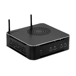 Hystou USB2.0 USB3.0 DDR4 Computador Mini Personalizado de Escritório para Casa Rugged Embedded Intel Corei5 9th Gen 9750h CPU
