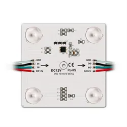 Mô-đun đăng nhập LED nhiều màu RGB có công suất cao, nhiều màu Đèn trần quảng cáo Quảng cáo hộp